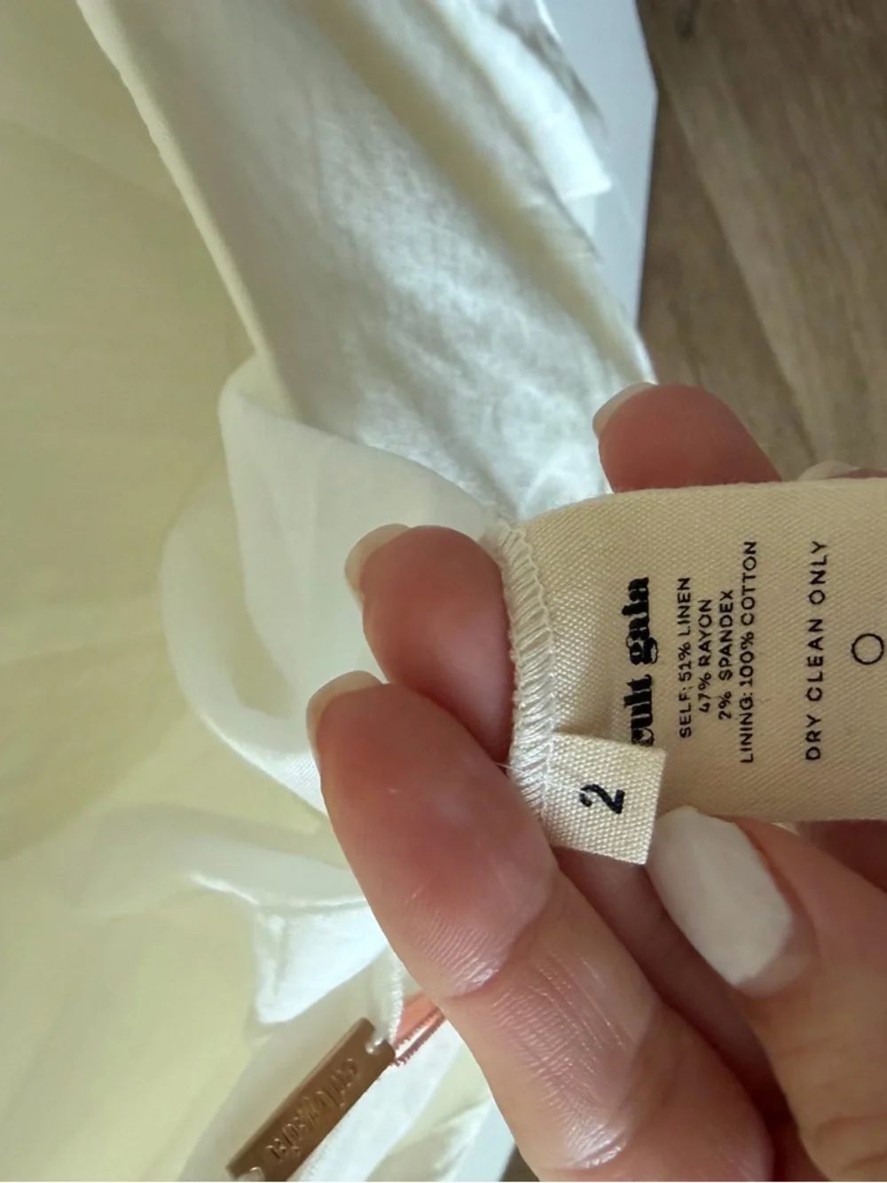 Cult Gaia Rumi Dress Off White NWT - Picture 10 of 10